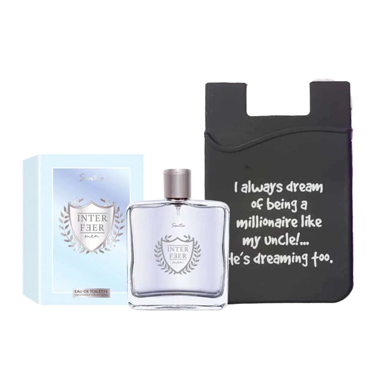 Free Designer Inspired Perfume/Aftershave & Card Holder Wallet Bundle