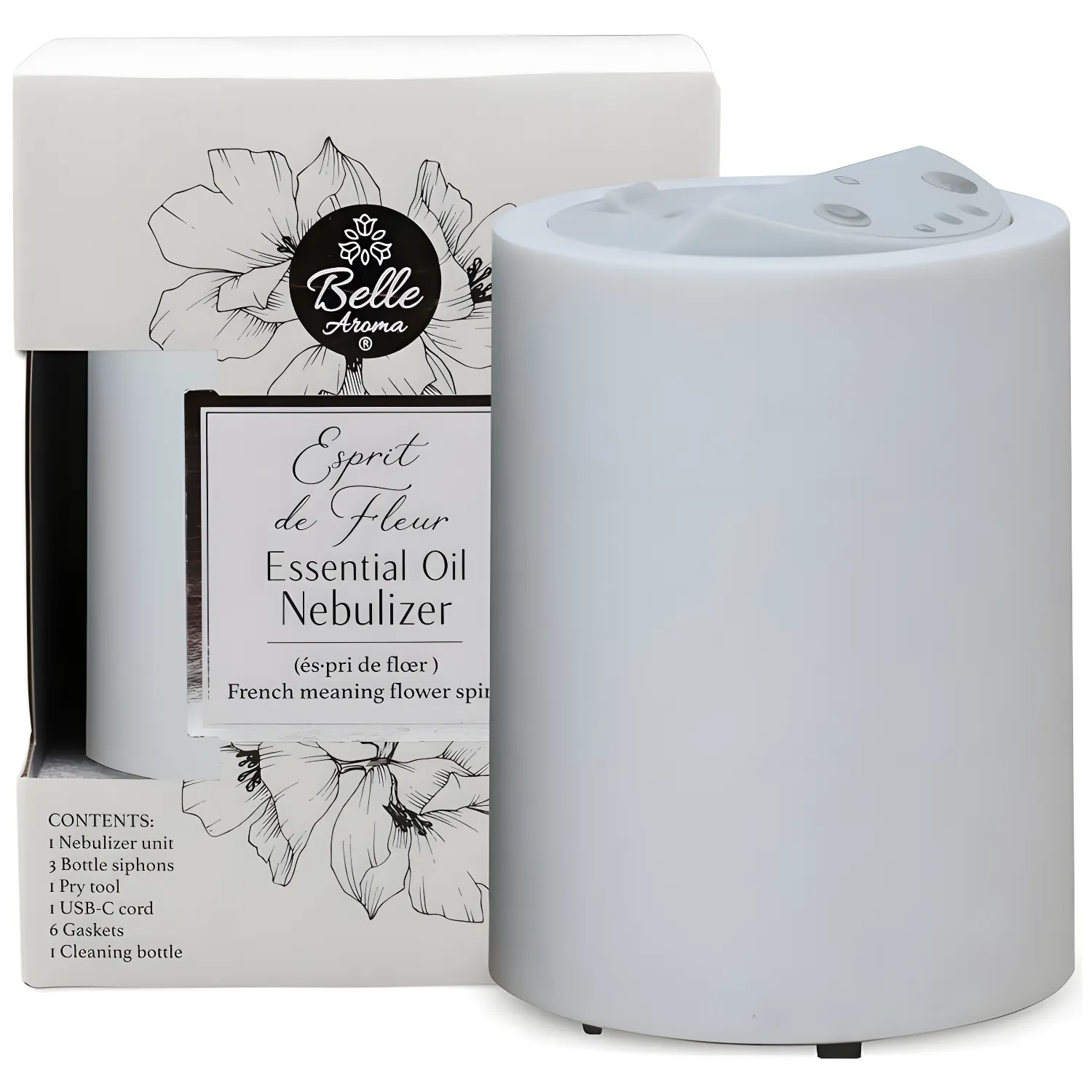 Free Belle Aroma Esprit De Fleur Essential Oil Nebulizer