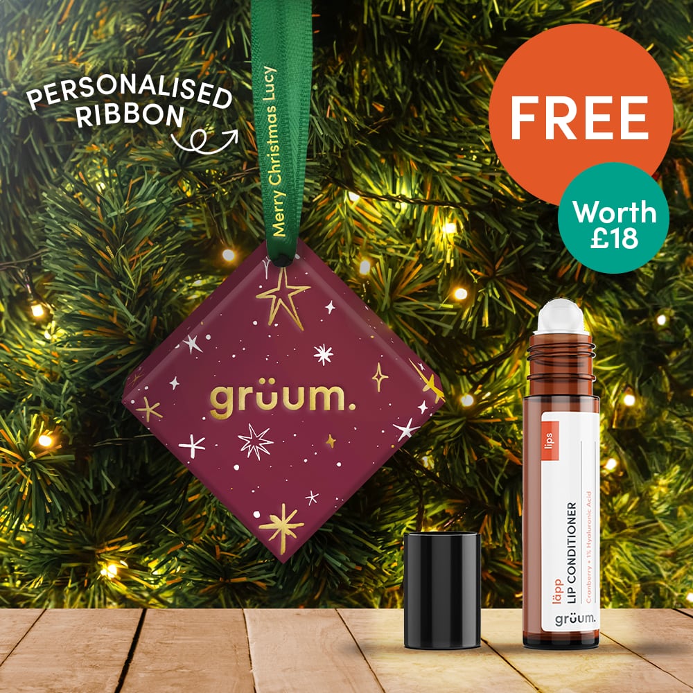 Free Grüum Lip Conditioner Christmas Bauble