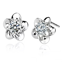 Order Swarovski Crystal Flower Earrings Worth £40.00 For Free