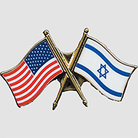 Request your FREE US-Israel Flag Pin