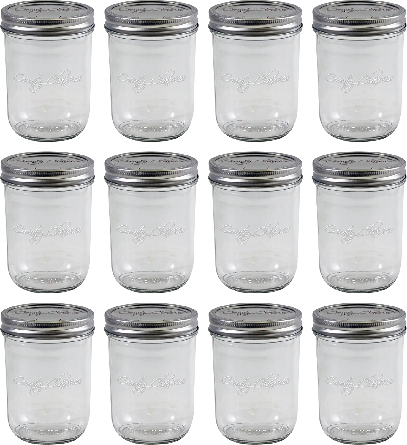 Free 12-Pack Small Half Pint Mason Jars from TopCashback