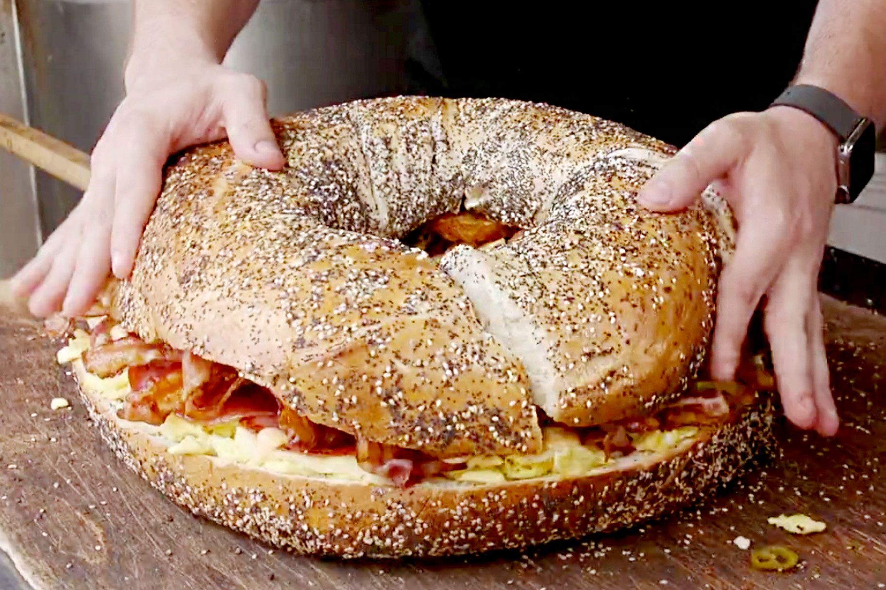 Free Bagel from Stop & Shop