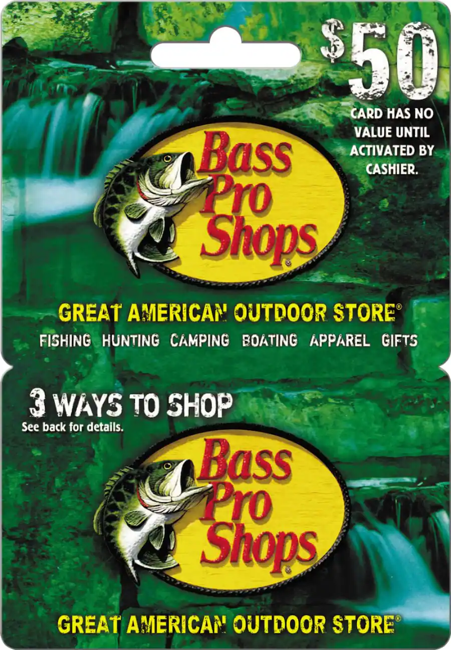 Free Bass Pro Shops Mystery Gift Card