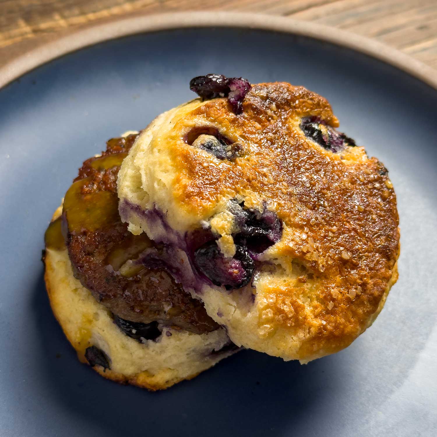 Free Blueberry or Sausage Biscuit from Hardees