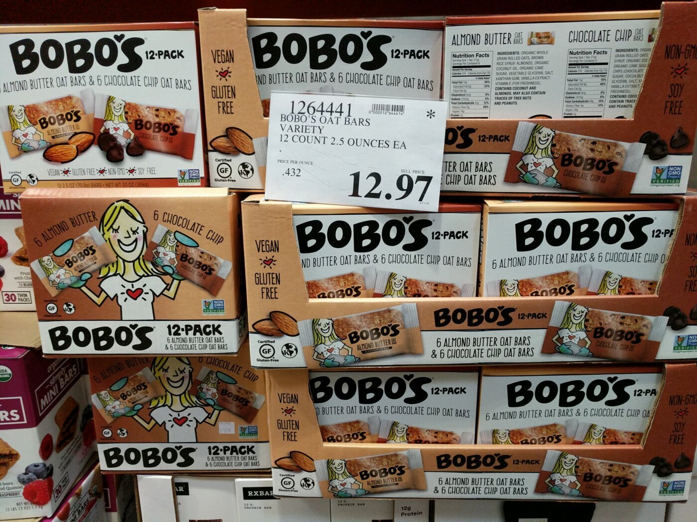 Free Bobos PB&J Bars from WeStock