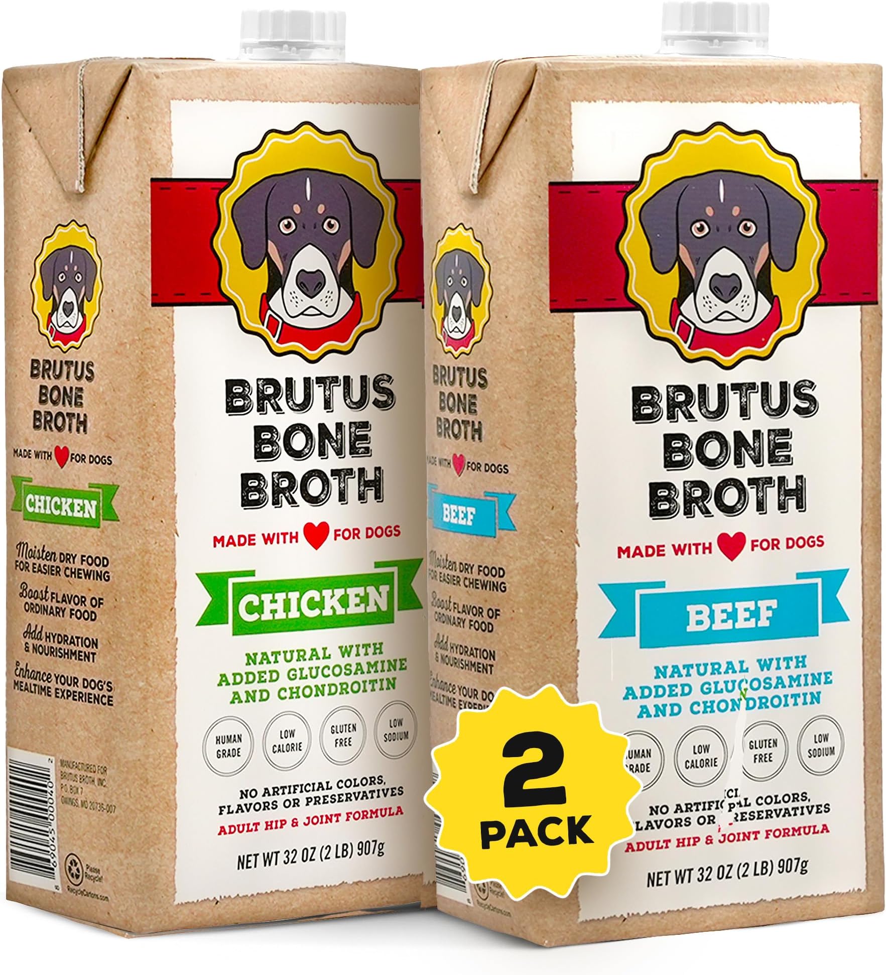 Free Brutus Broth Mini Bone Broth for Dogs