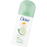 Claim A Free Sample Of Dove Dry Spray Antiperspirant Deodorant