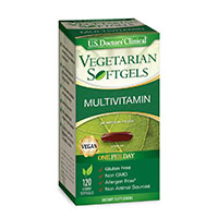 Claim A Free Sample Of U.S. Doctors' Clinical Vegan Softgel Multivitamins