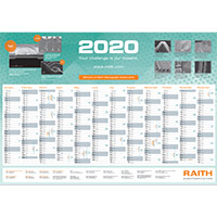 Claim A Raith 2020 Calendar For Free