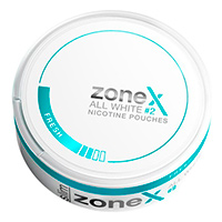 Claim You Free ZoneX All White Nicotine Pouches