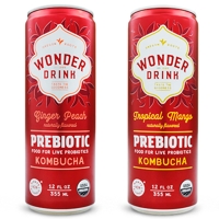 Claim Your Free Sample Of Wonder Drink Prebiotic Kombucha