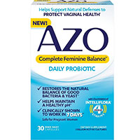 Claim Your Free AZO Complete Feminine Balance Probiotic Sample
