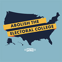 Free Abolish the Electoral College Sticker