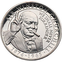 Claim Your Free Official Winston Churchill Coin