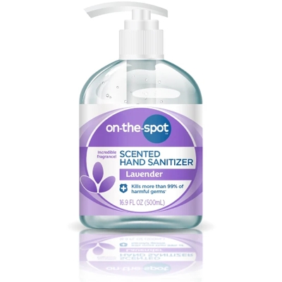 Claim Your Free Sample Of Lavender Scented Hand Sanitizer Gel By On The Spot