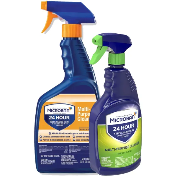 Claim Your Free Sample Of Microban 24 Multi-Purpose Cleaner