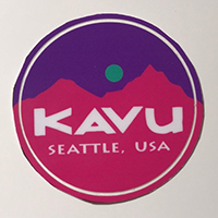 Claim your FREE USA Made Stickers provided by KAVU