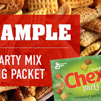 Claim your free Chex Party Mix seasoning packet