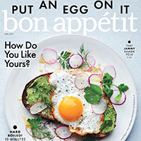 Claim your free subscription to Bon Appétit Magazine