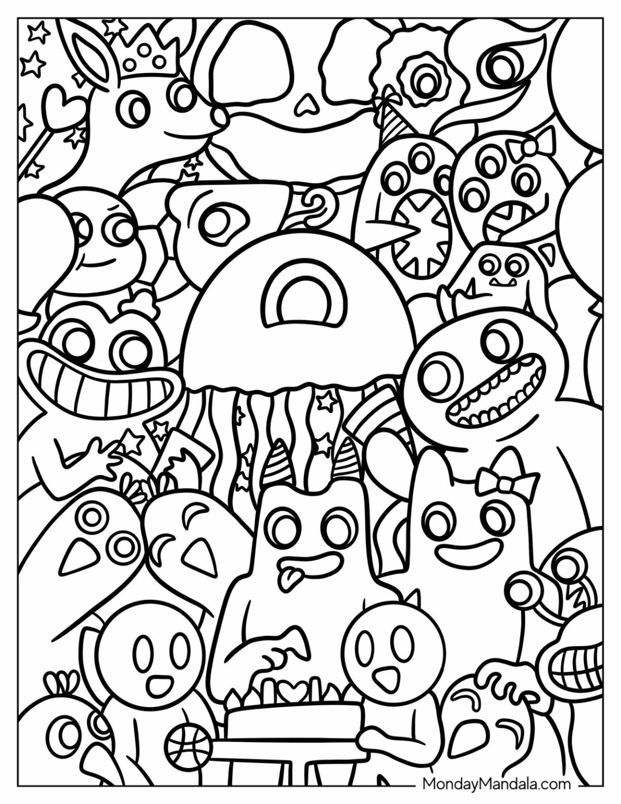 Free December Coloring Pages from ColorGenPro