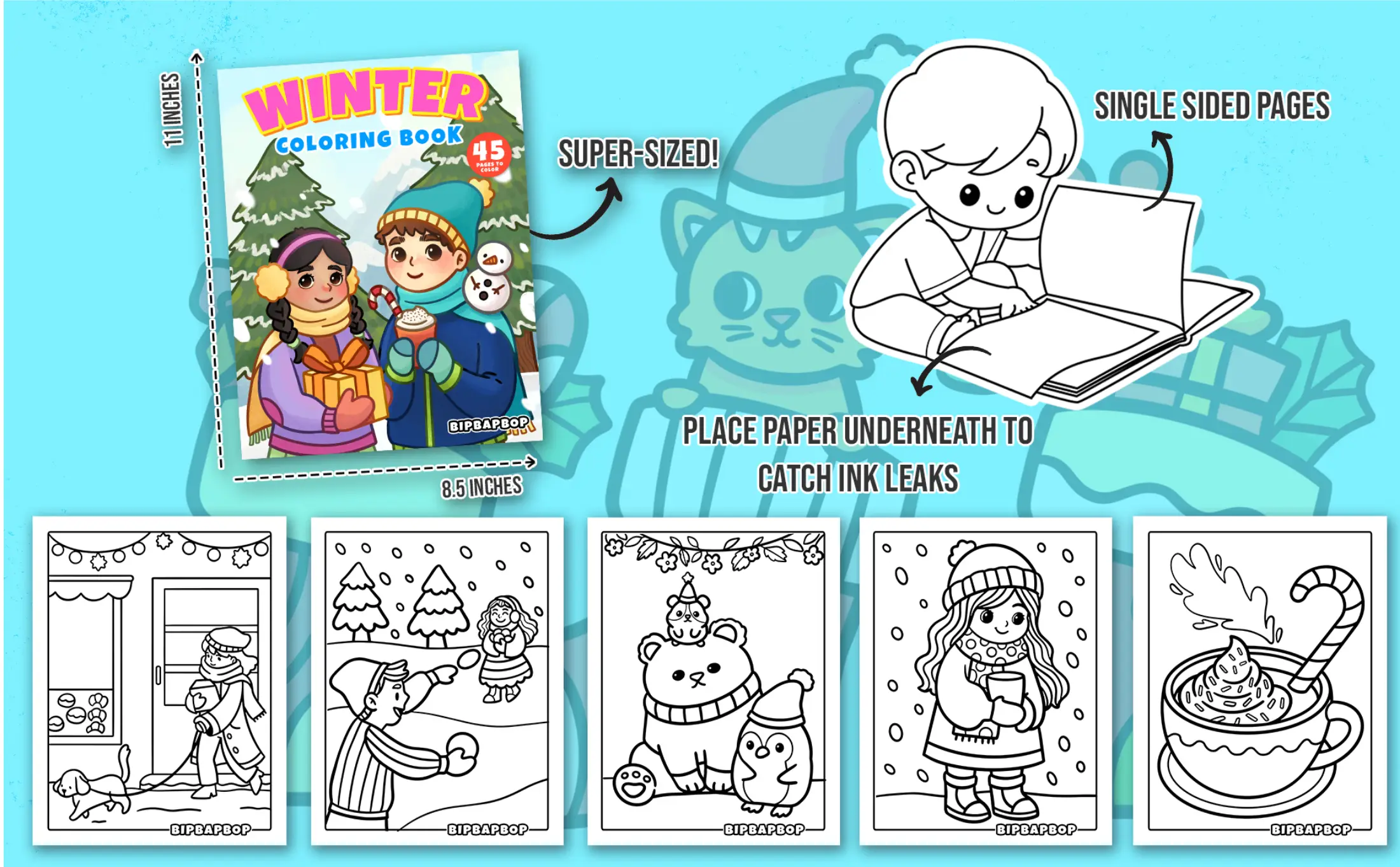 Free ColorGenPro Winter Coloring Pages