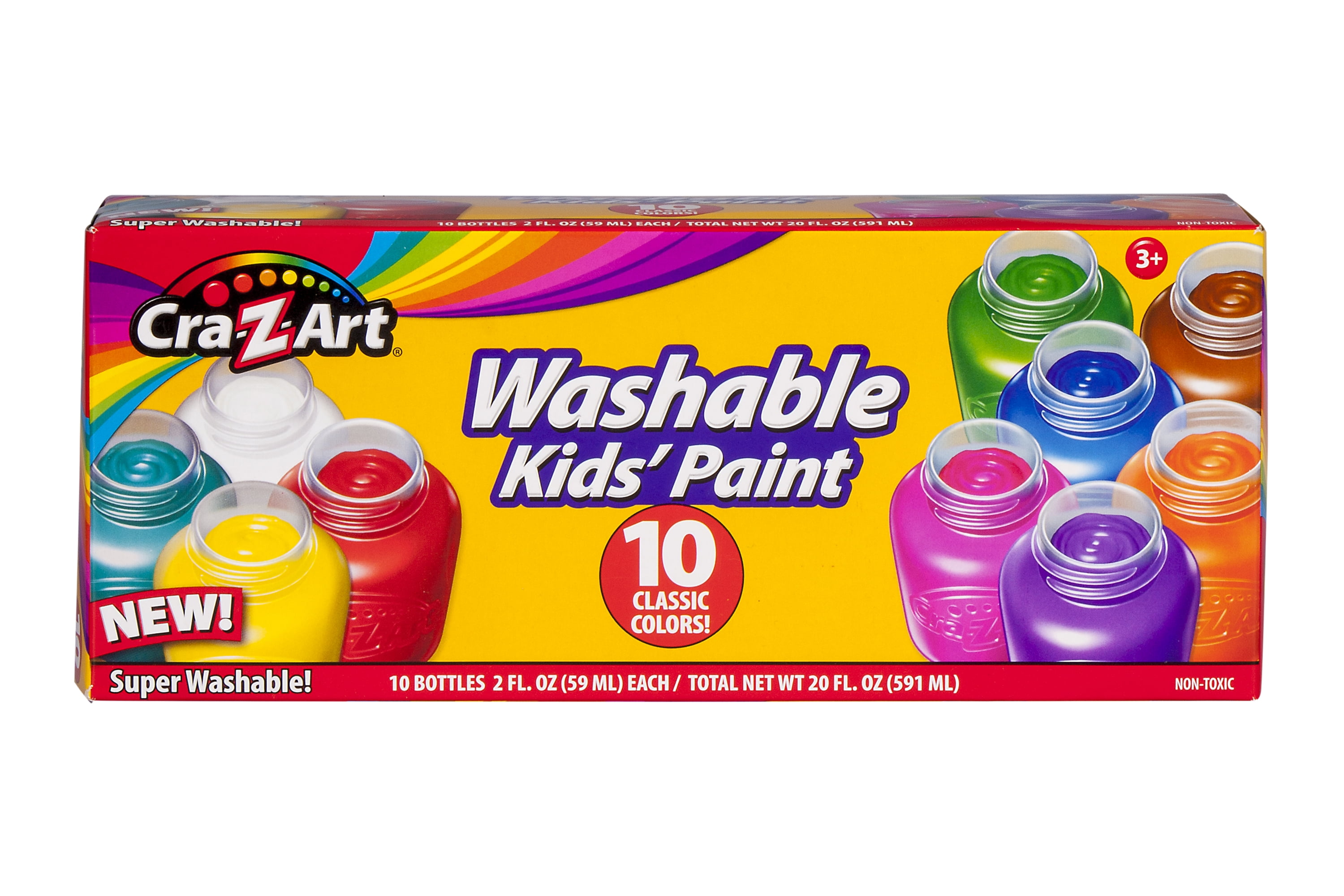 Free Cra-Z-Art Washable Kids Paints from Staples