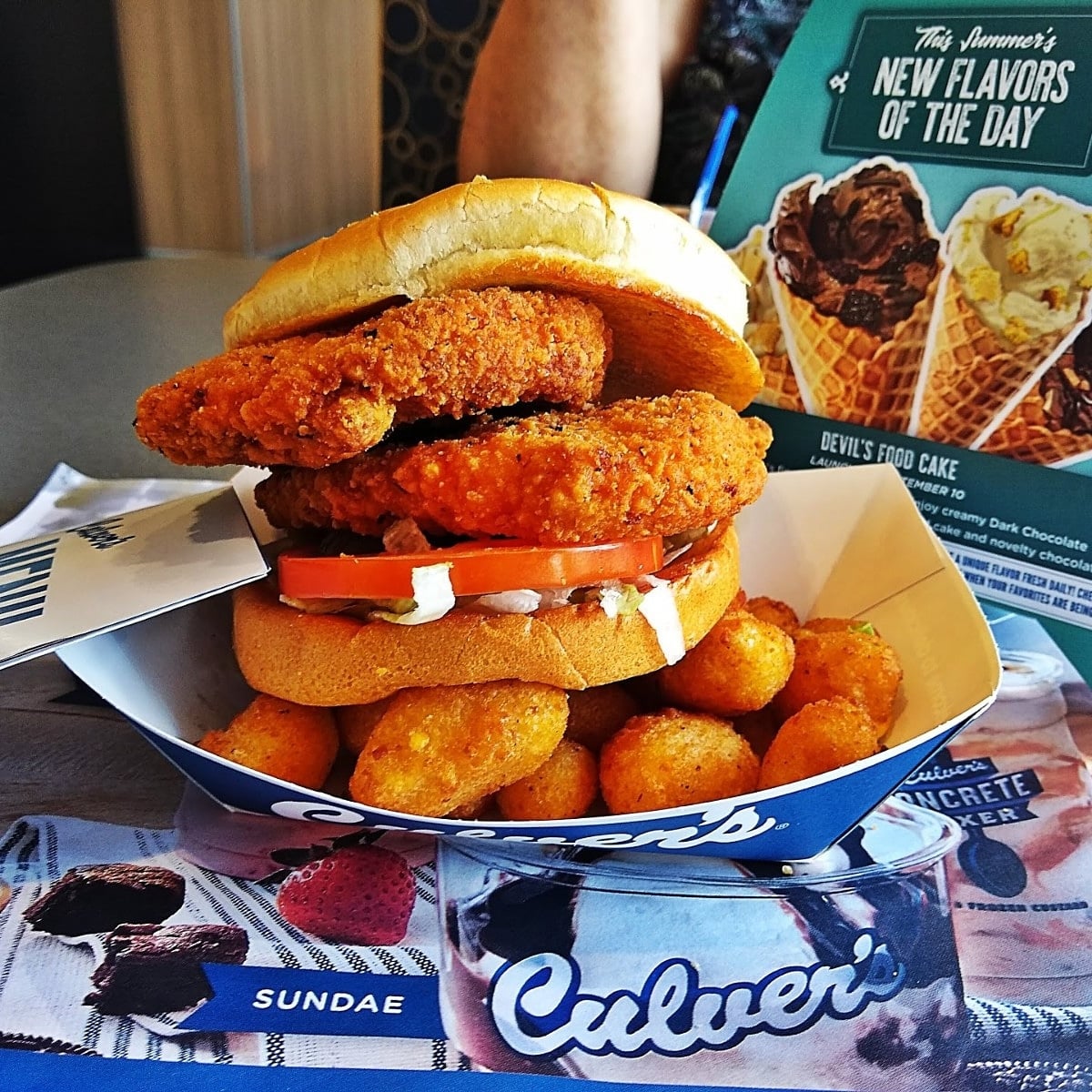 Free Culvers Chicken Sandwich