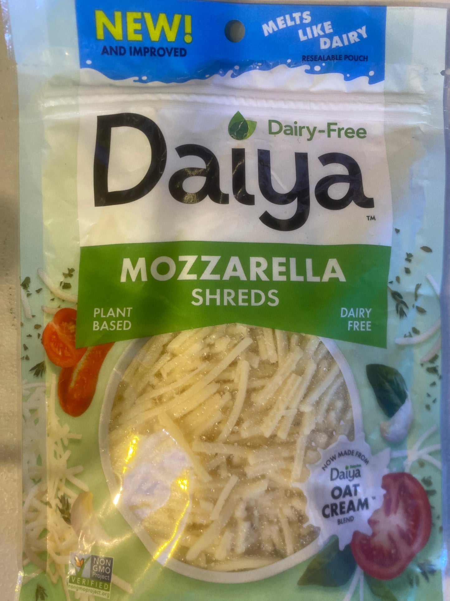 Free Daiya Dairy-Free Mozzarella Shreds