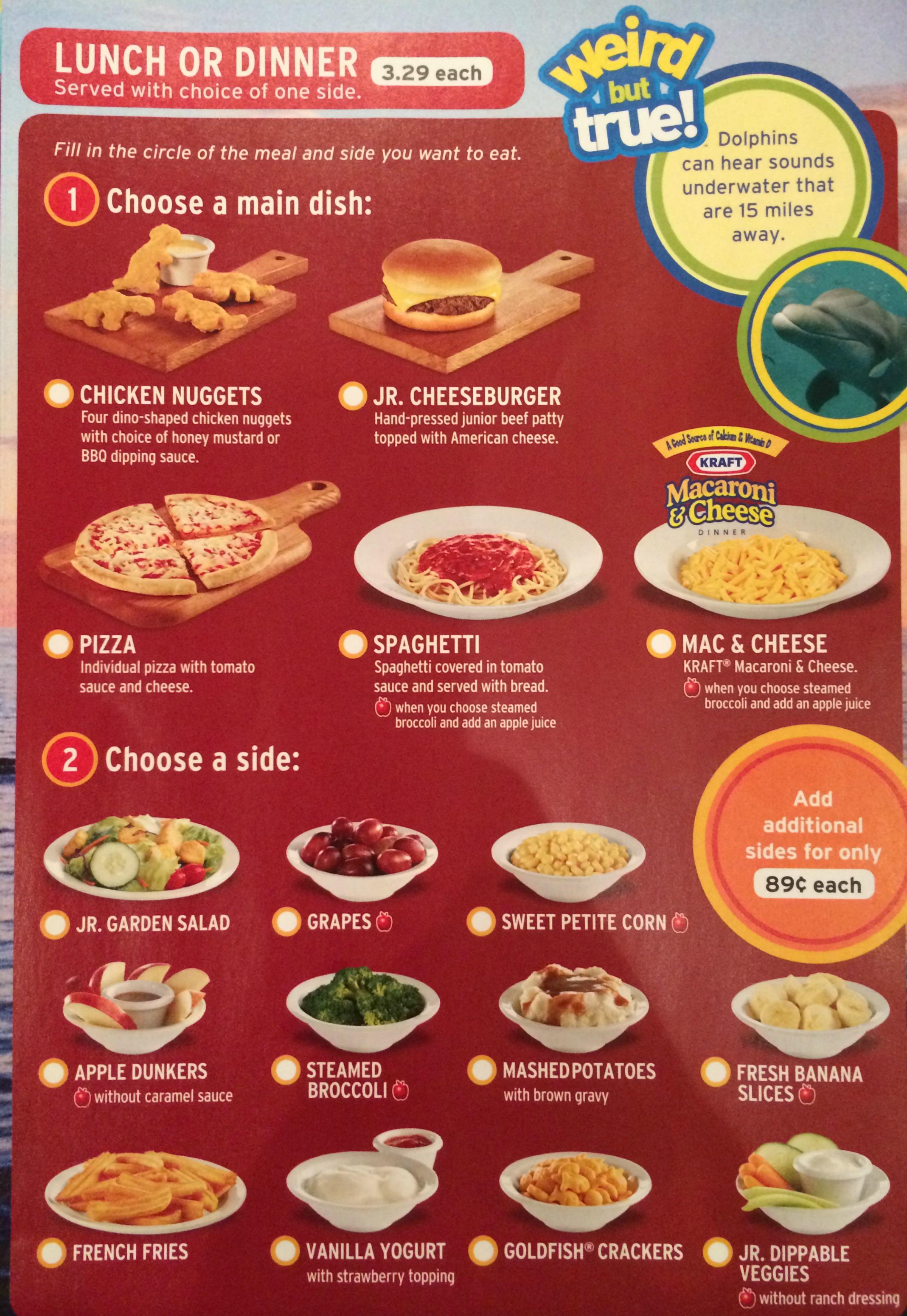 Free Denny's Kids Meals