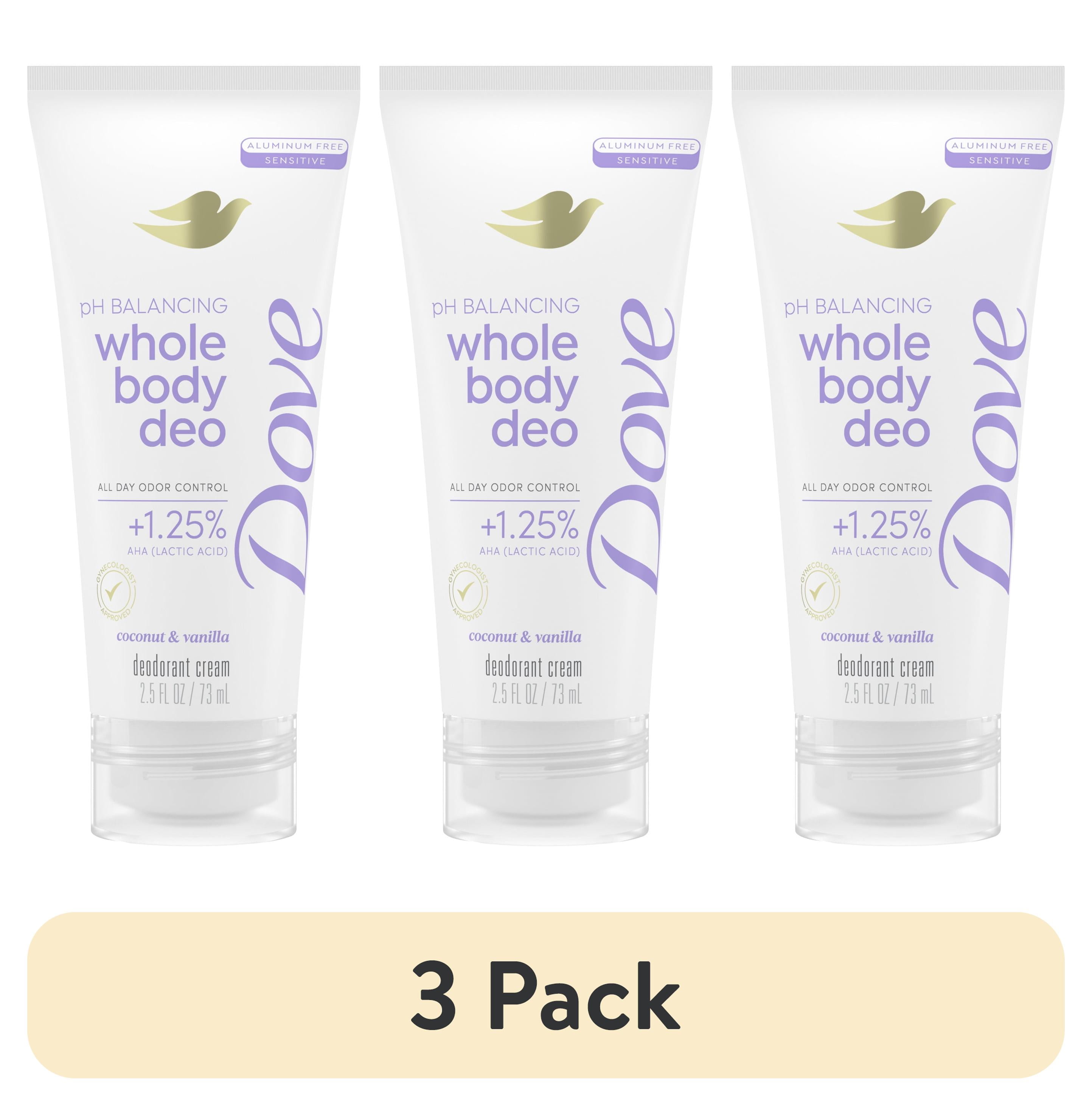 Free Dove Whole Body Deo pH Balancing Deodorant Cream