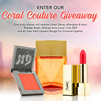 Enter The Coral Couture Giveaway And Receive Free Makeup Samples