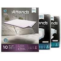 Receive Your FREE Attends Premier Overnight Adult Underwear Sample Pack