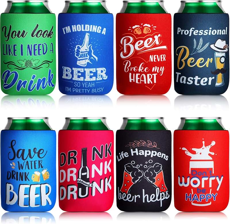 Free Fiona Grey Beer Drunk Glory Days Koozie