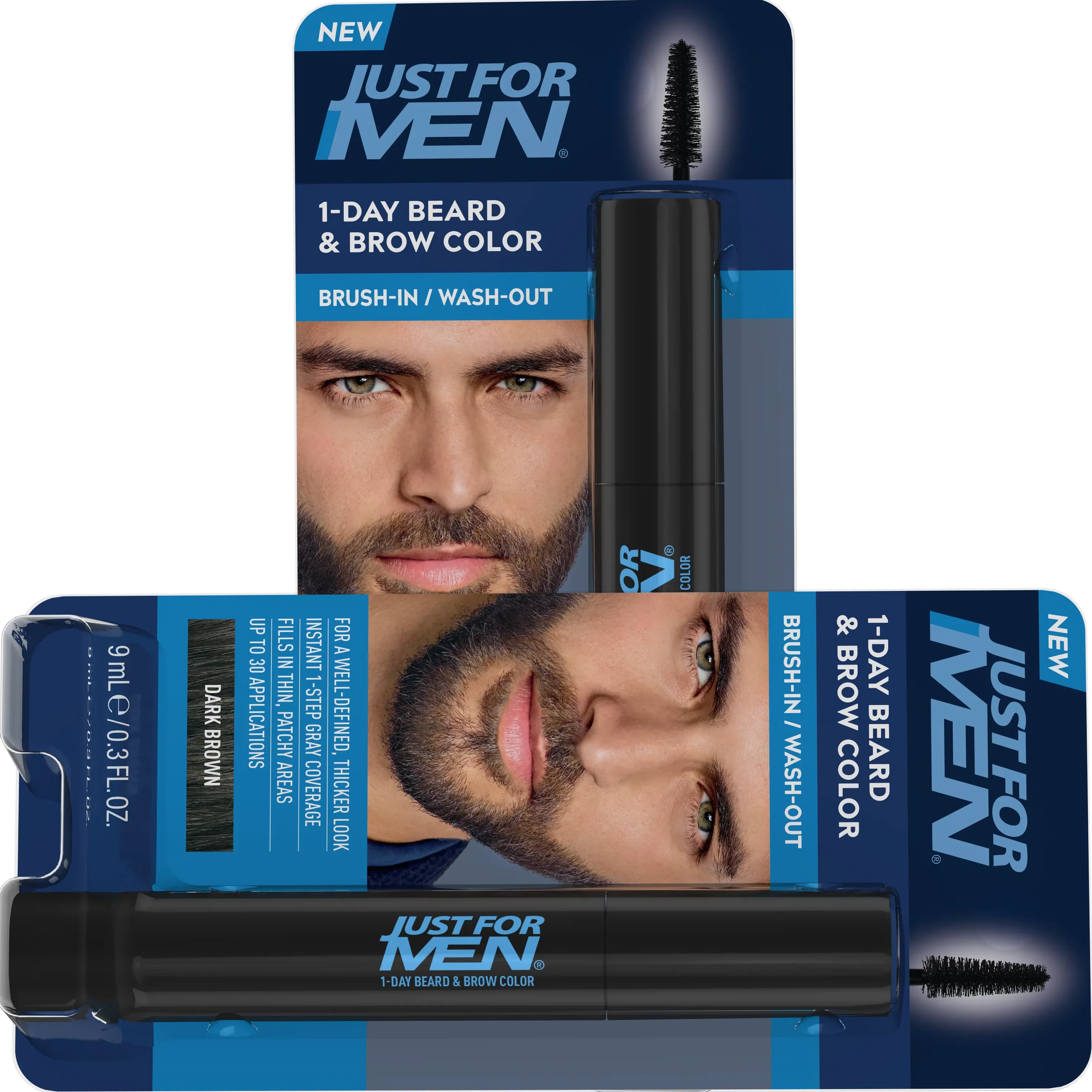 Free 1-Day Beard & Brow Color By Just For Men