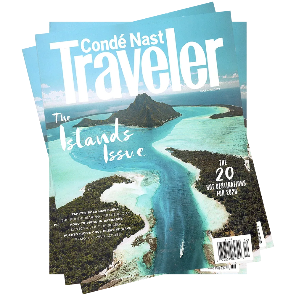 Free 1-Year Subscription To CondÃ© Nast Traveler Magazine