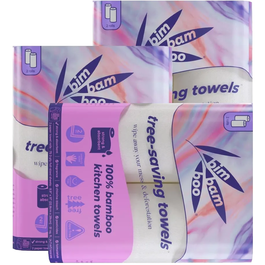 Free 100% Ultra-soft Bamboo Tissues