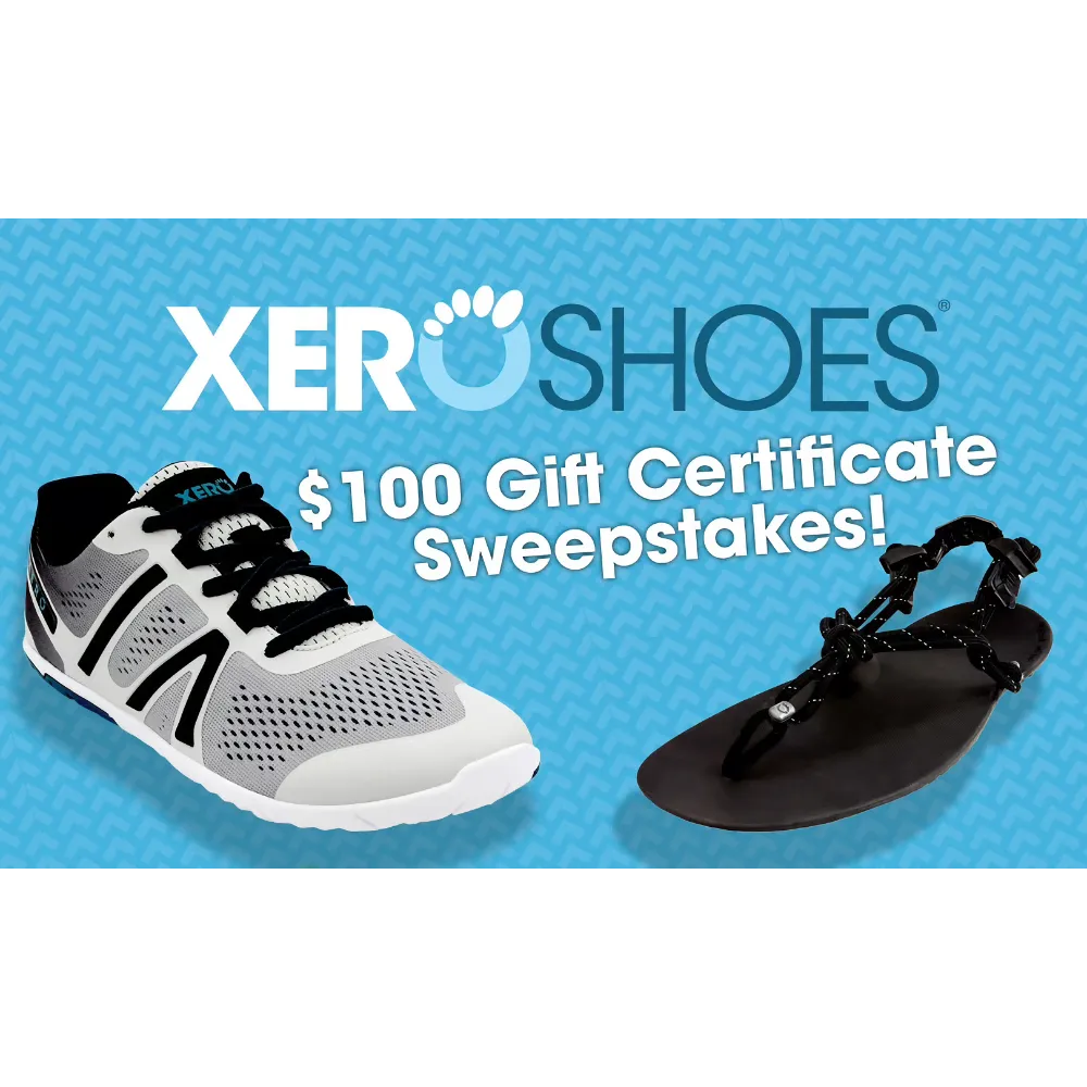 Free $100 Xero Shoes Certificate