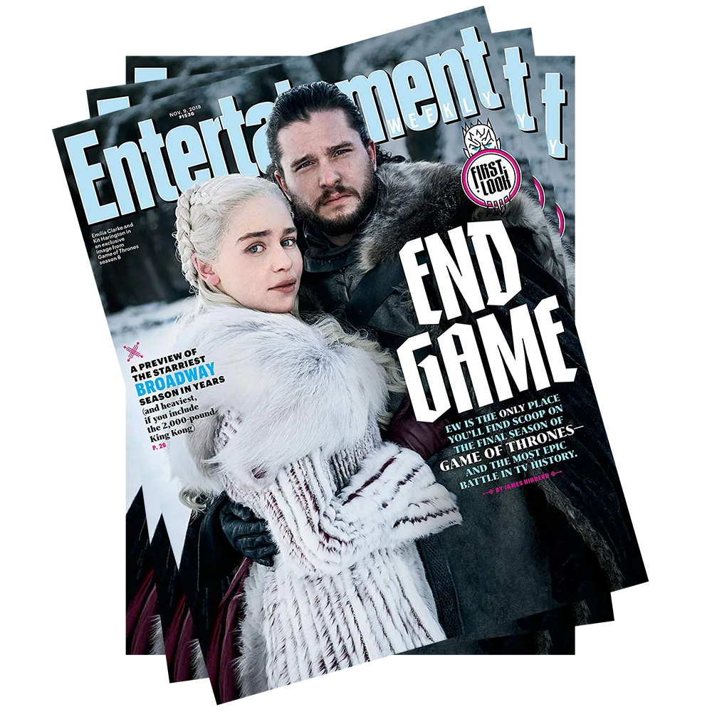 Free 2 Year Print Subscription To Entertainment Weekly Magazine