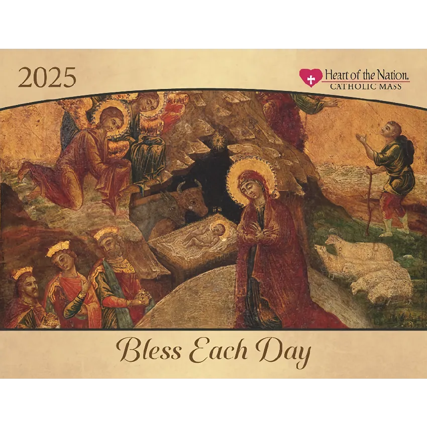 Free 2025 Heart Of The Nation Catholic Art Wall Calendar