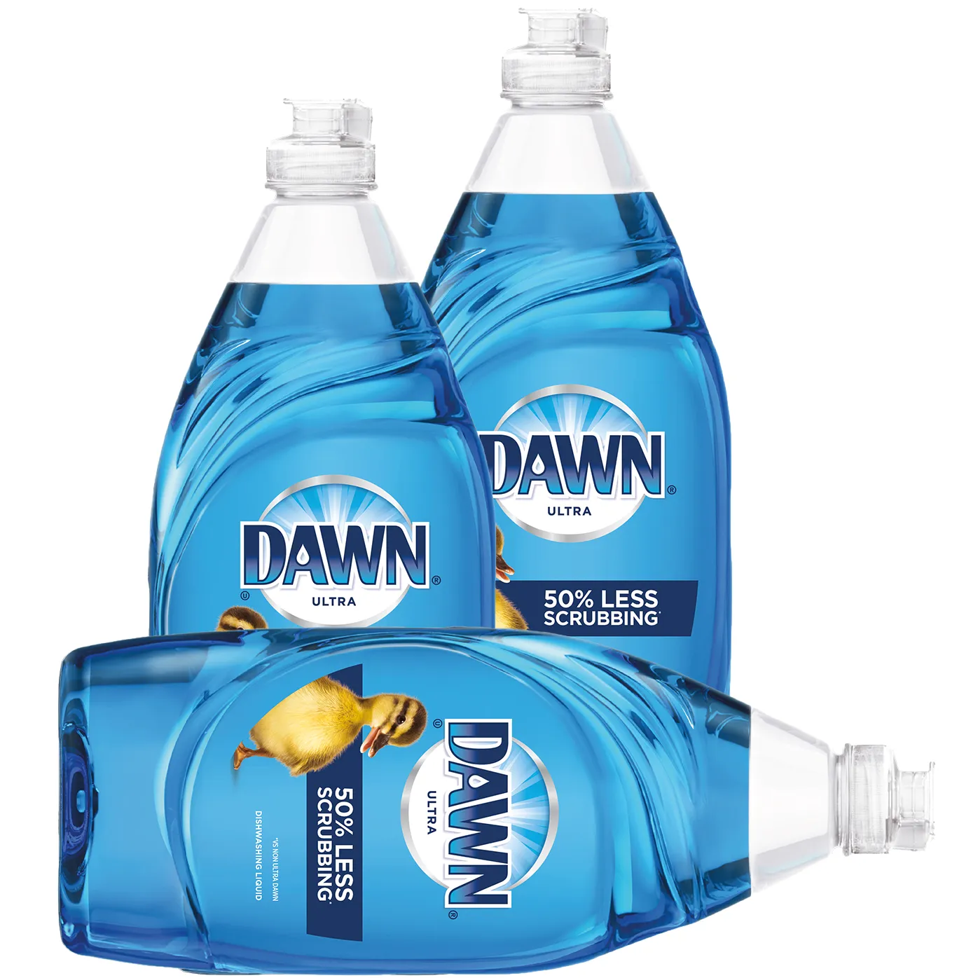 Free 4-Pack Of Dawn Ultra Liquid Dish Soap & Sponge Set