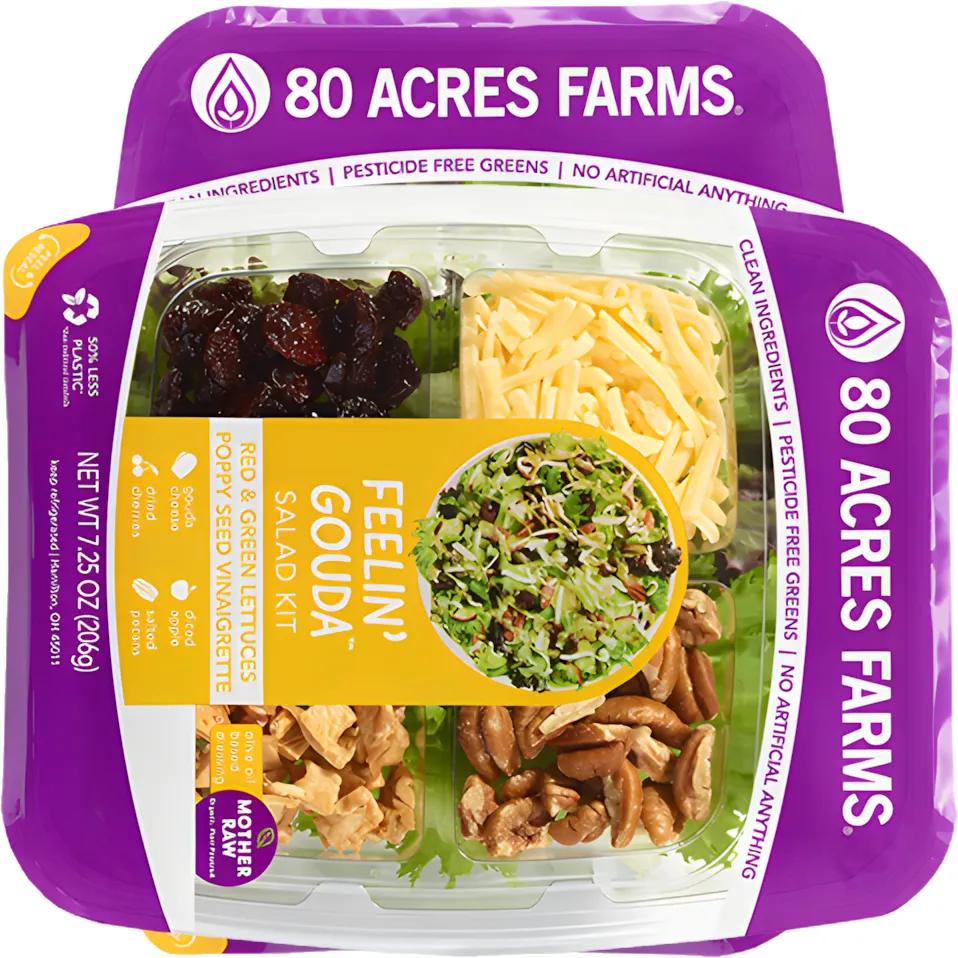 Free 80 Acres Farms' Crisp + Clean Salad Kits