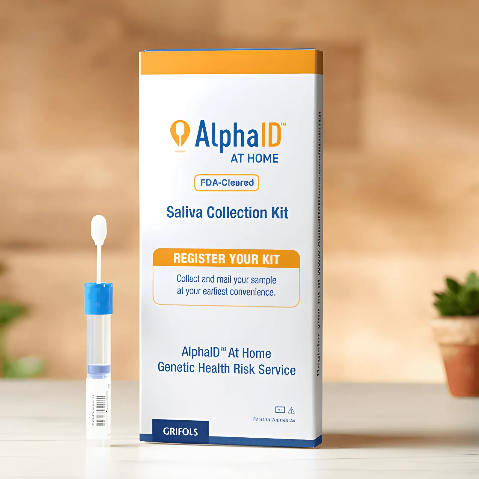 Free Alphaid At Home Saliva Collection Kit