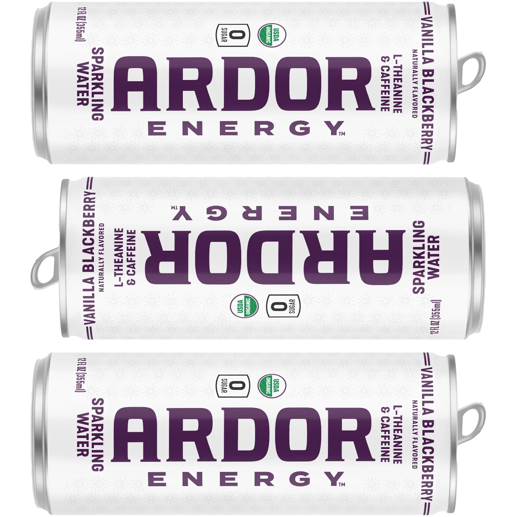 Free Ardor Energy Organic Energy Sparkling Water