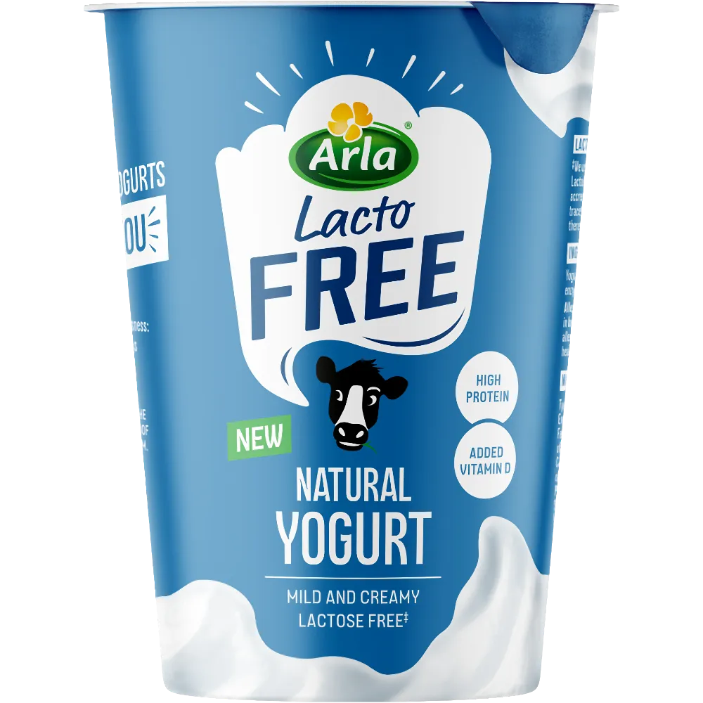 Free Arla Natural Lacto-Free Yoghurt