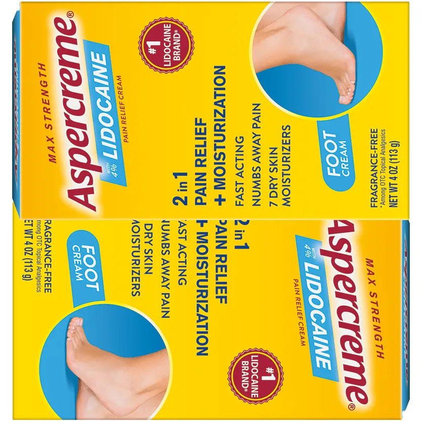 Free Aspercreme Lidocaine Cream