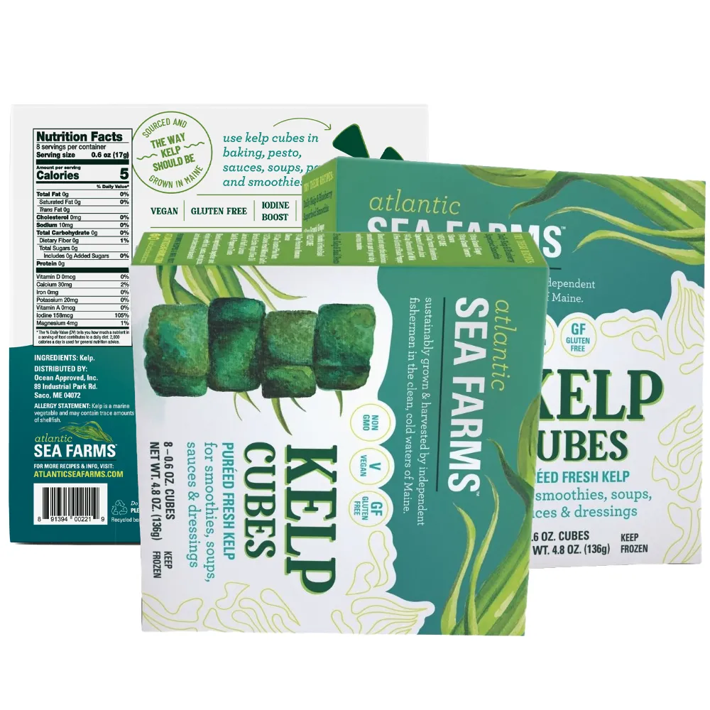 Free Atlantic Sea Farms Kelp Cubes