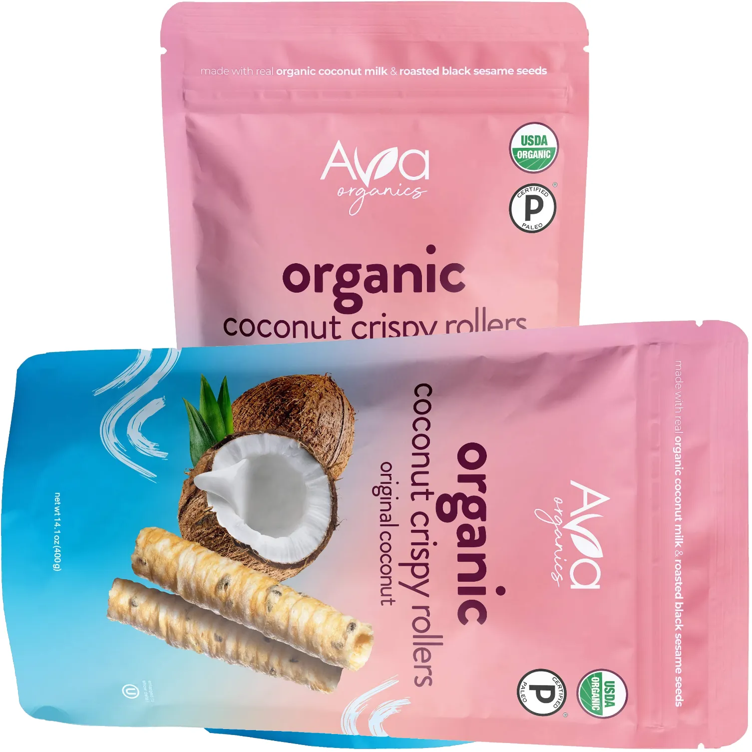 Free Ava Organics Coconut Crispy Rollers
