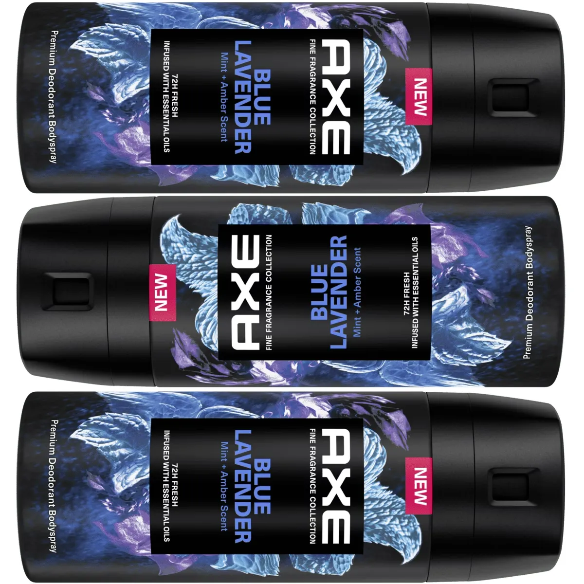 Free Axe Fine Fragrance Collection Blue Lavender Premium Deodorant