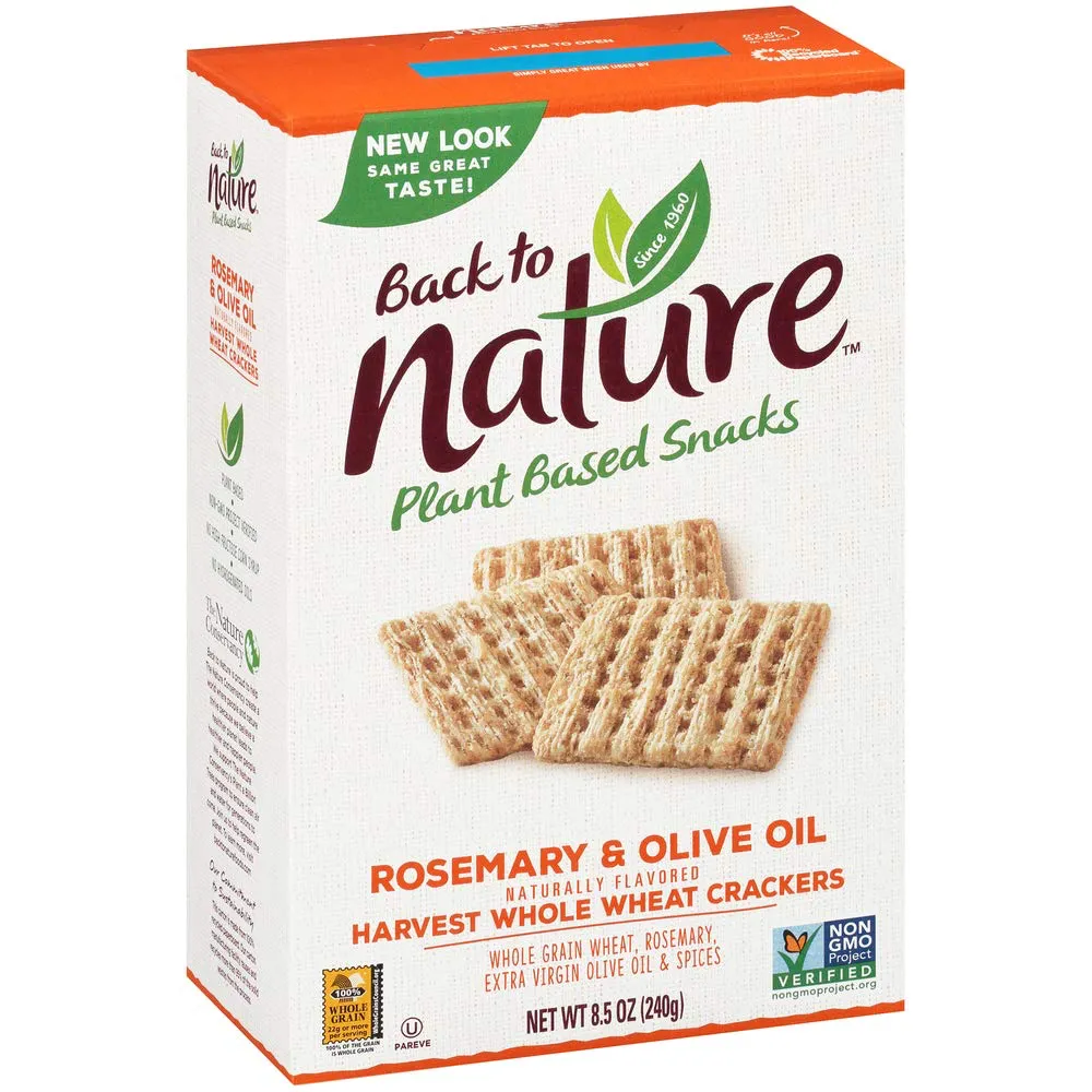Free Back To Nature Wheat Crackers